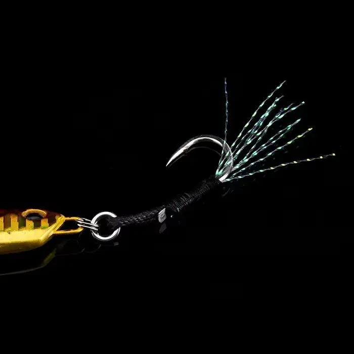 Jig métal Drager Slim 20g à 60g - Jig de casting pour pêche du bord bar et carnassiers marins leurre artificiel