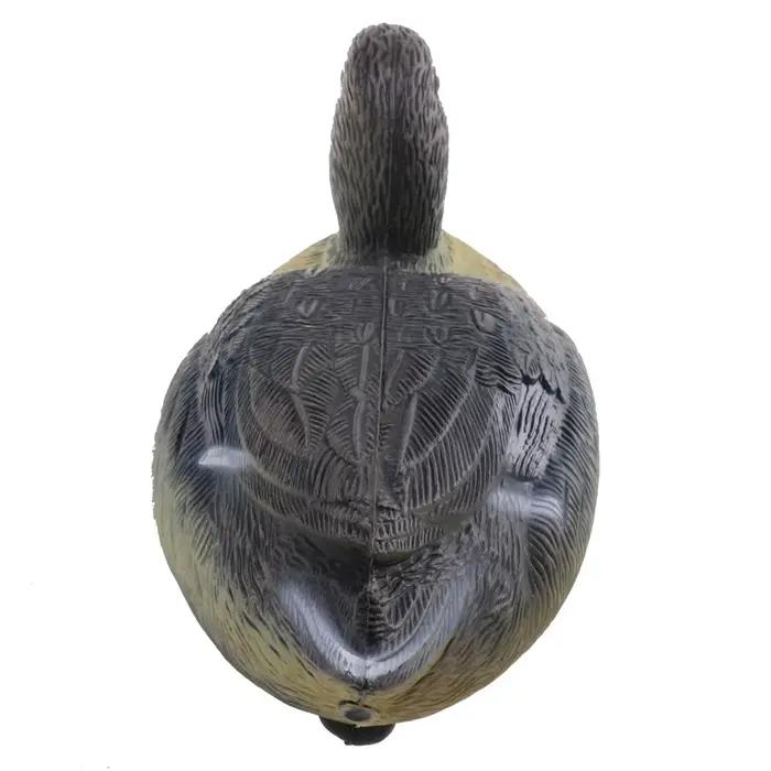 Leurre canard mâle flottant plastique décoration jardin et chasse aux canards