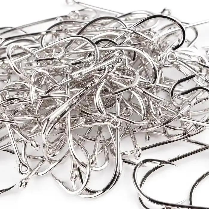 Hameçons de pêche avec porte-appât 50 pièces pour carpe et leurres vers