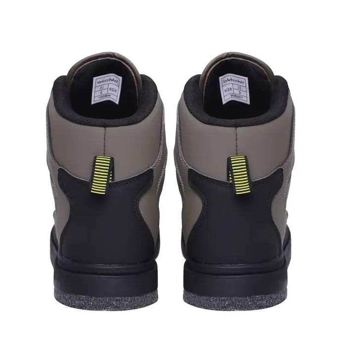 Bottes de pêche à semelle feutre respirantes - Chaussures antidérapantes pour pêche en rivière et wading