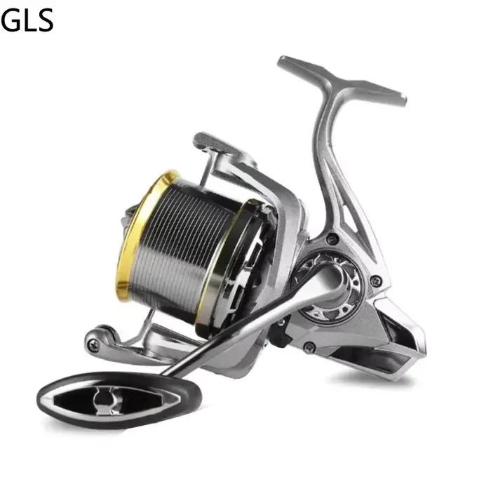 Moulinet baitcasting 17+1 roulements série 8000-14000 bobine aluminium ratio 4.8:1 longue portée