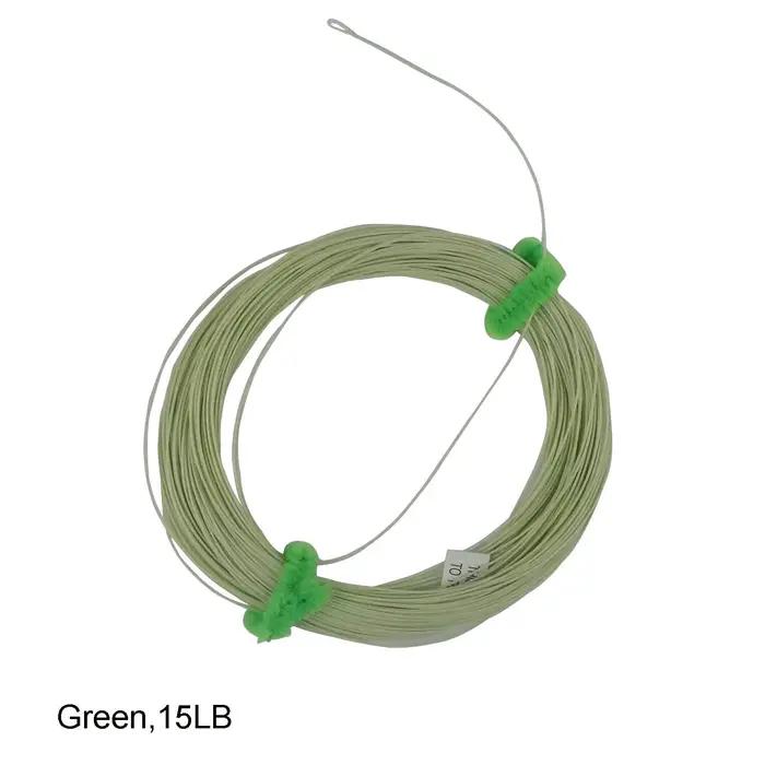 Ligne de running fly fishing Aventik 100ft avec boucle avant 15LB/20LB/30LB flottante/plongeante