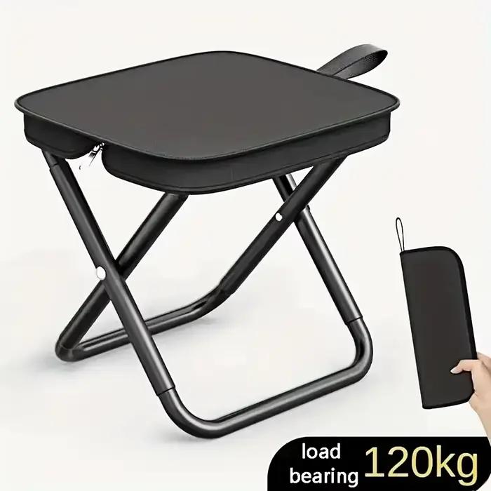 Chaise pliante pêche ultra légère portable multifonction pour camping randonnée et voyage