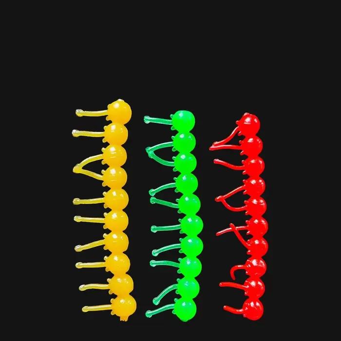 Perles maïs flottantes MUKUN 4mm-6mm pour pêche carpe - appâts silicone souple et attractifs