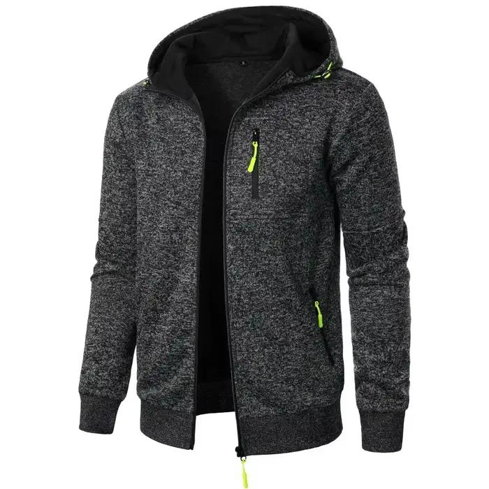 Sweatshirt pêche homme capuche - Vêtement technique confortable pour pêche sportive automne