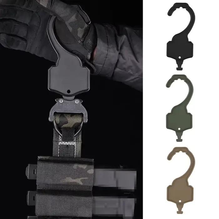 Porte-ceinture léger pour équipement pêche - Support déploiement rapide boucle Cobra affichage