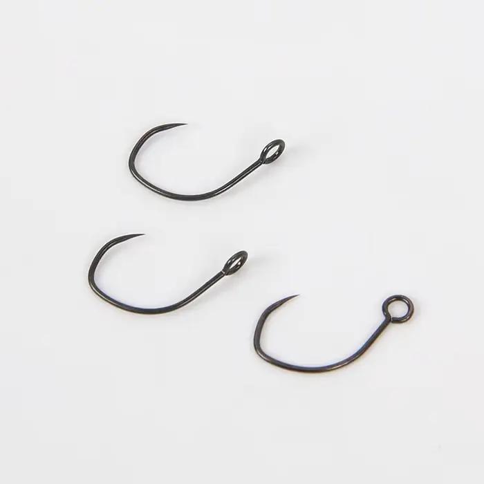 Hameçon truite sans ardillon anti-corrosion LETOYO, paquet de 10 hameçons forgés pour pêche à la mouche et leurres