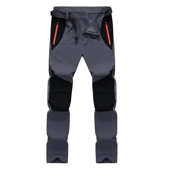 Pantalon cargo printemps été pêche imperméable séchage rapide - Taille 4XL homme outdoor trekking