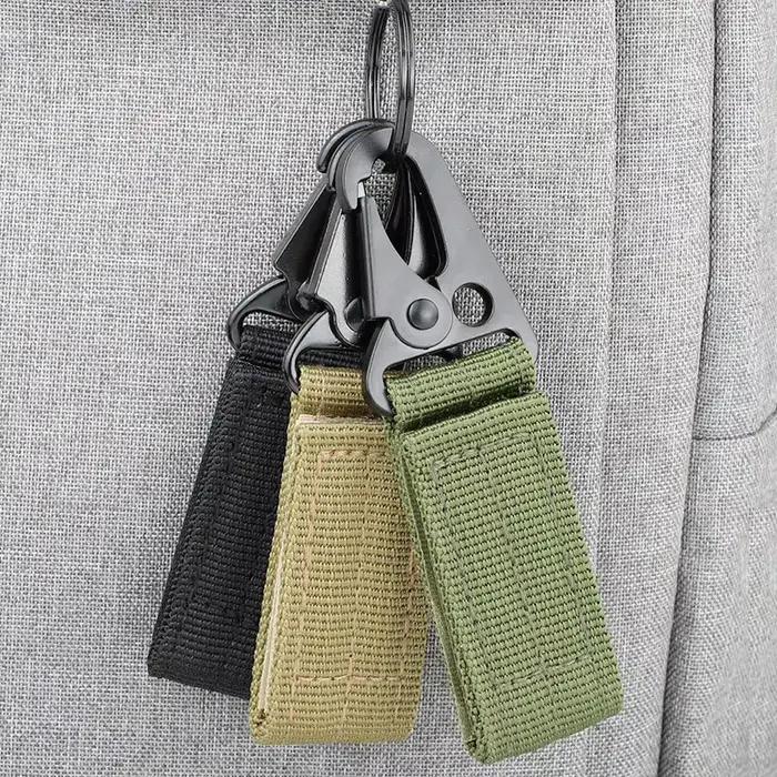 Mousqueton tactique Multicam Eagle Beak - Porte-clés pour équipement pêche et outdoor