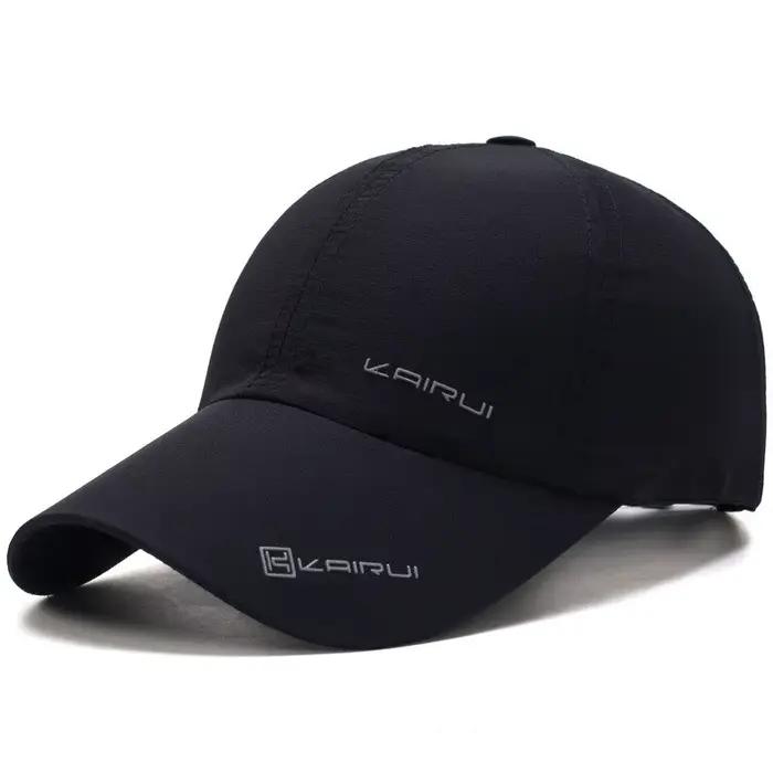 Casquette baseball quatre saisons séchage rapide pêche sport outdoor lettre imprimée