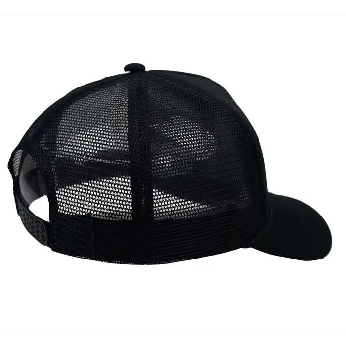 Casquette baseball mesh 5 panneaux logo personnalisable pêche sport snapback protection sol dad hat