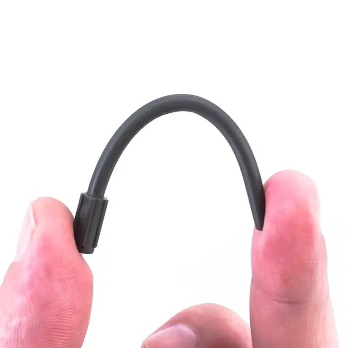 10 manchons anti-emmêlement en caoutchouc souple 73mm pour pêche à la carpe Hirisi