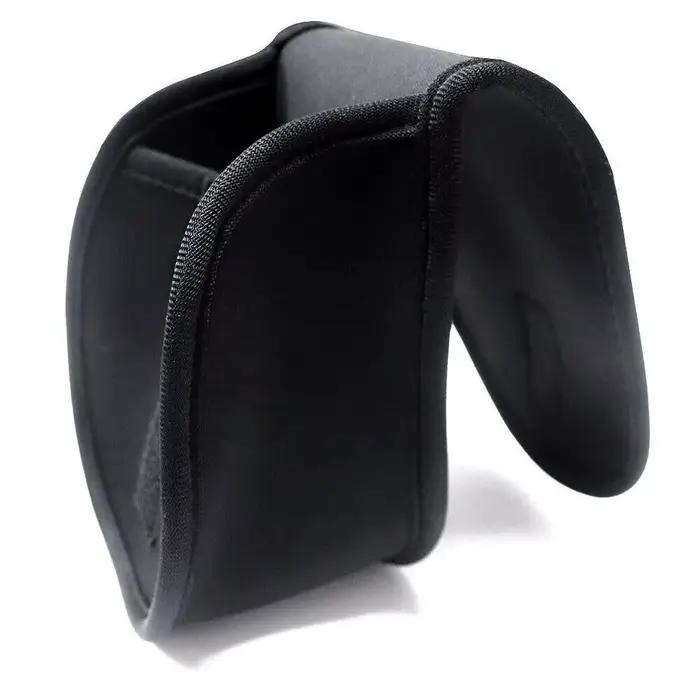 Housse néoprene portable pour moulinet de pêche Luya - Protection étanche grande capacité noir