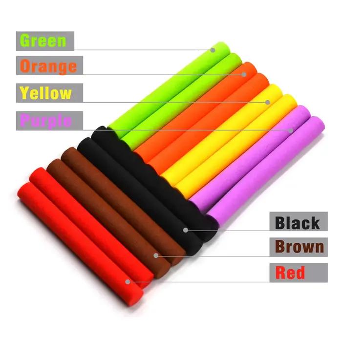 10 bâtonnets mousse EVA MNFT pour montages carp fishing - Flotteurs cylindres 6mm et 8mm