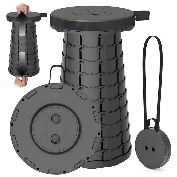Tabouret pliant portable ultra-léger - Siège compact pour pêche, randonnée et transports
