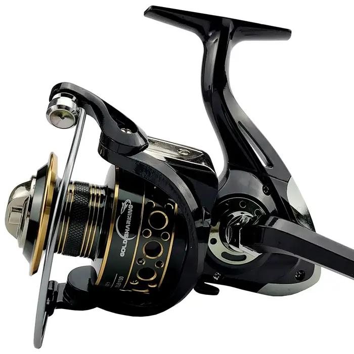 Moulinet spinning pêche carpe BK2000-7000 métal 5.2:1 13 roulements mer résistant