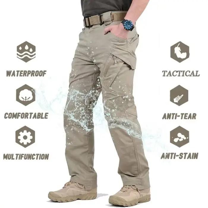 Pantalon tactique IX9 classique pour pêche - Randonnée chasse pêche style casual