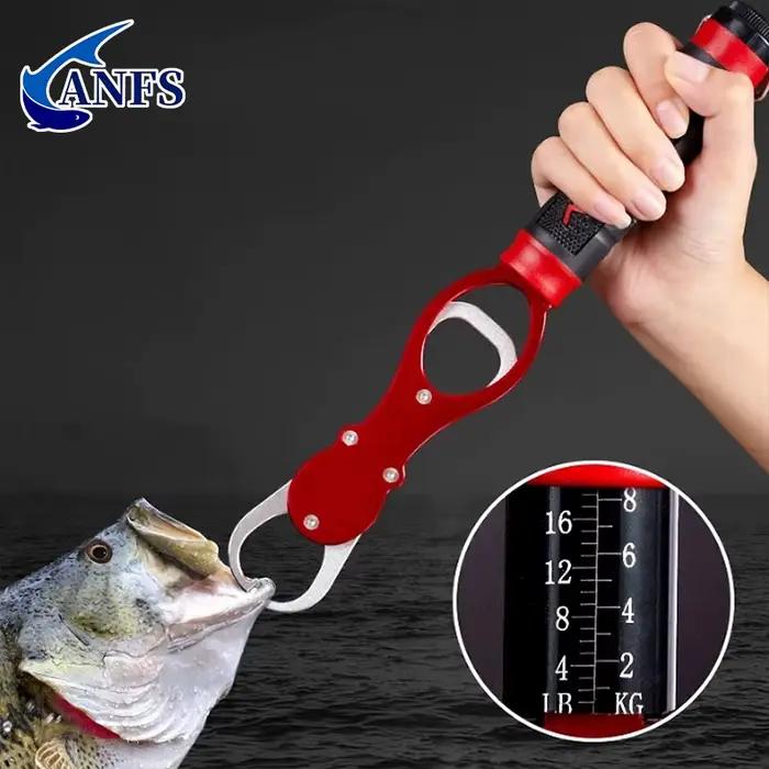 Gripper lèvres poisson avec balance 18kg - Aluminium professionnel pour pêche sportive - Cadeau pêcheur