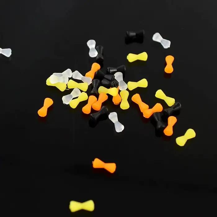 5 stops à boilies Hirisi pour montages carpistes avec cheveu et montage Dumbell - accessoires AH162