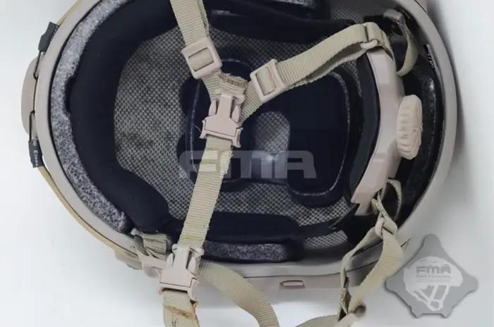 Mentonnière FMA pour casques de pêcheur avec réglage précis et protection auditive pour hommes occasions spéciales