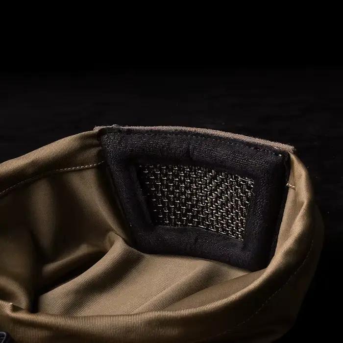 Masque rembourré maille respirant demi-face - Camping pêche jeux outdoor - Airsoft tir