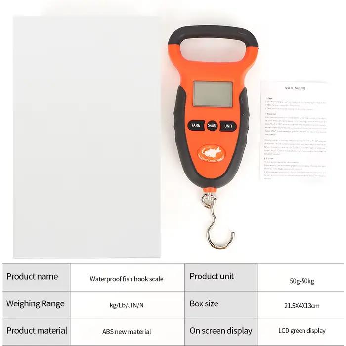 Balance digitale suspendue étanche pour pêche et pesée de bagages précise à utiliser partout occasions spéciales