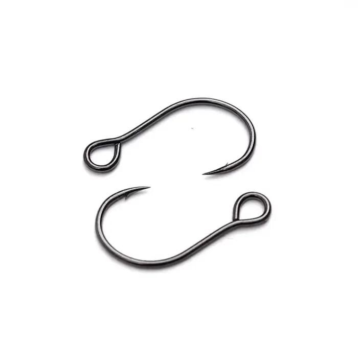 10 hameçons simples ORIGIN S55m taille 6 à 12 - Acier haute carbone pour pêche précise