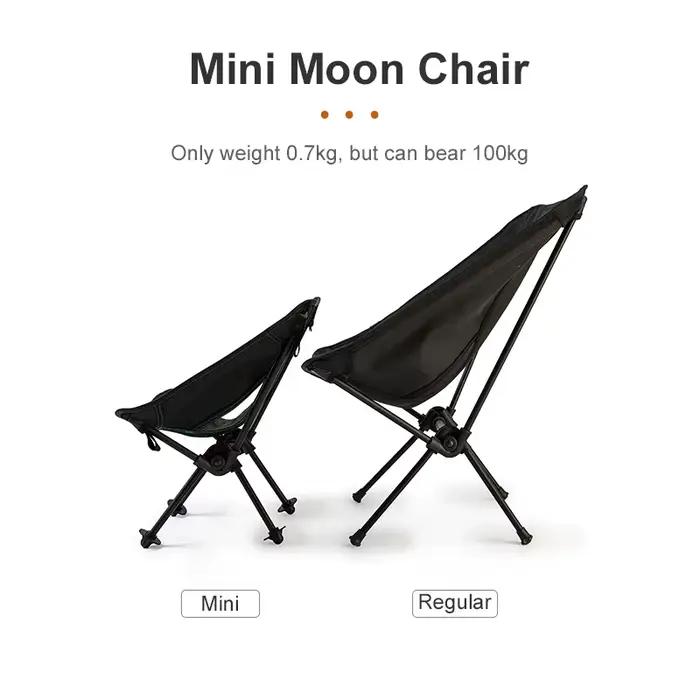 Chaise lune enfant pliante camping pêche mini légère siège dossier tactique