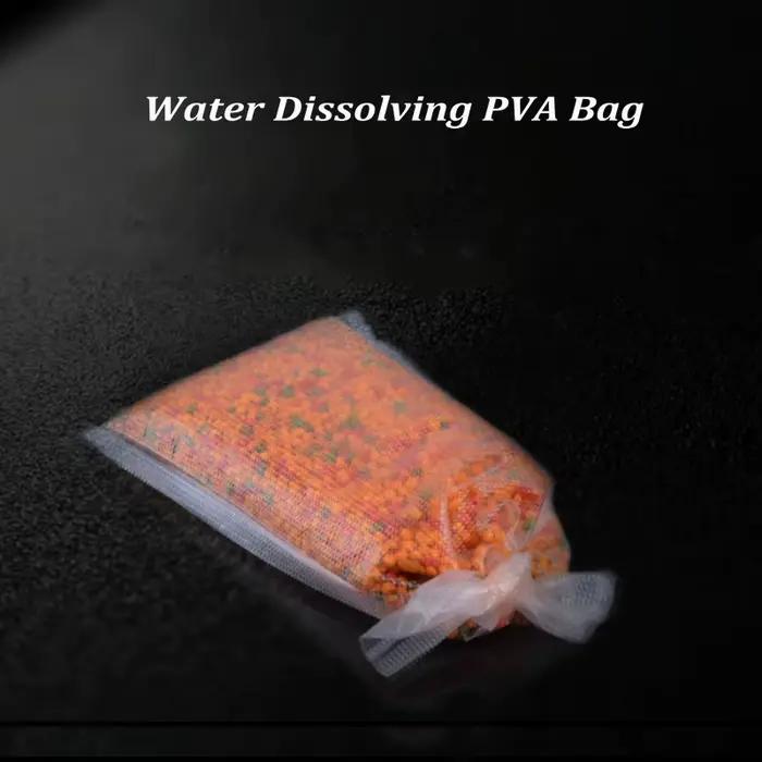 50 sacs PVA solubles 8 tailles pour pêche carpe - sachets amorce solubles eau rapide matériel