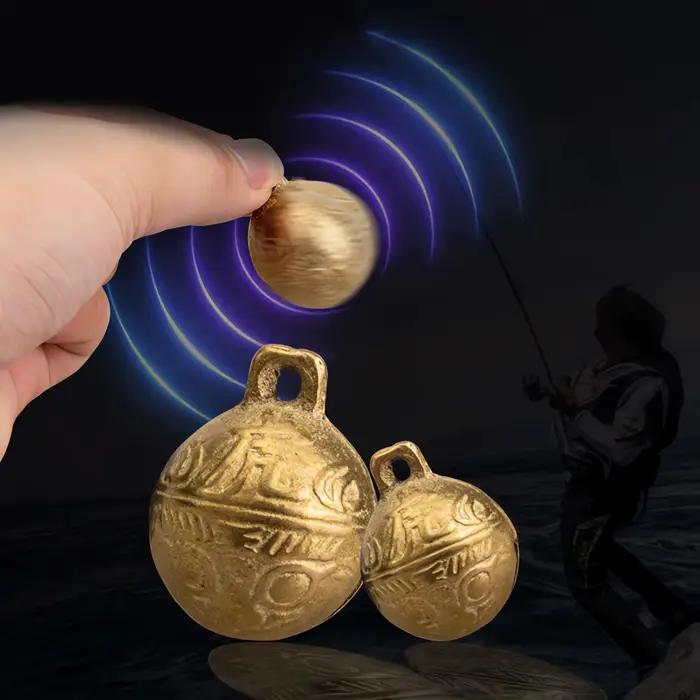 Cloche de pêche en laiton haute sensibilité - Alarme sonore pour pêche en mer et bateau