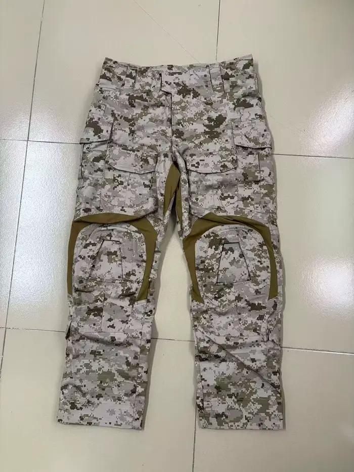 Pantalon tactique AOR1 polyester-coton homme - Pêche désert, digital, entraînement armée fans