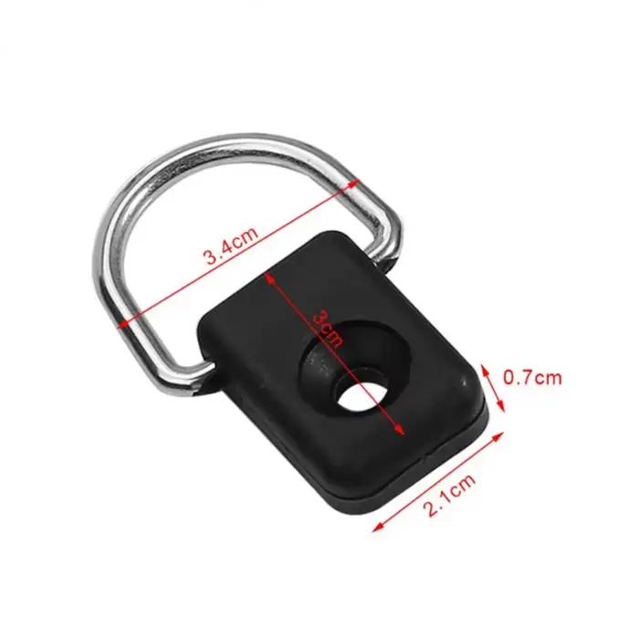 12 anneaux D fixation kayak - Rond oval pour canoë raft, accessoire fixation pêche sécurisée