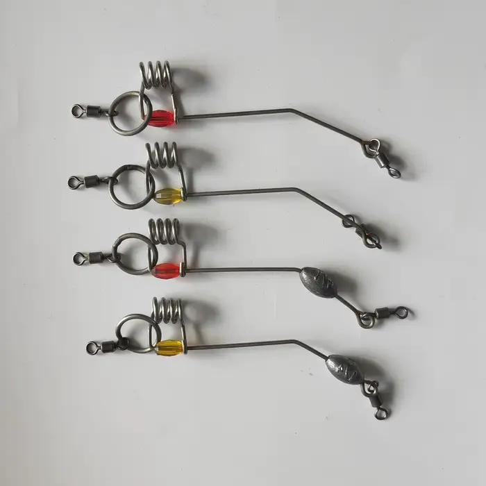 5 montages pêche mer slider appâts vivants - Évite-retour plage roche surfcasting