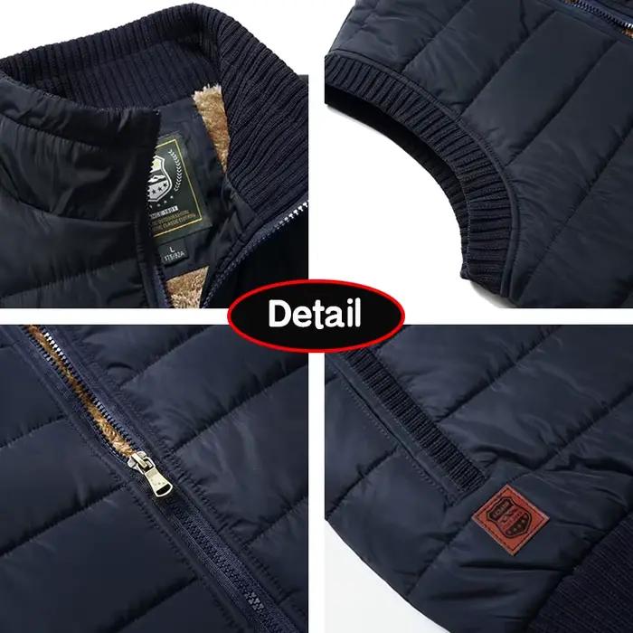 Gilet chaud pêche hiver homme - Veste sans manches coupe-vent pour pêche en automne et hiver