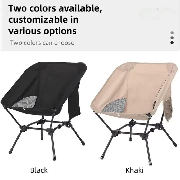 Chaise pliante carrée 4 coins nouvelle pour pêche plage camping portable sac à dos voyage jardin