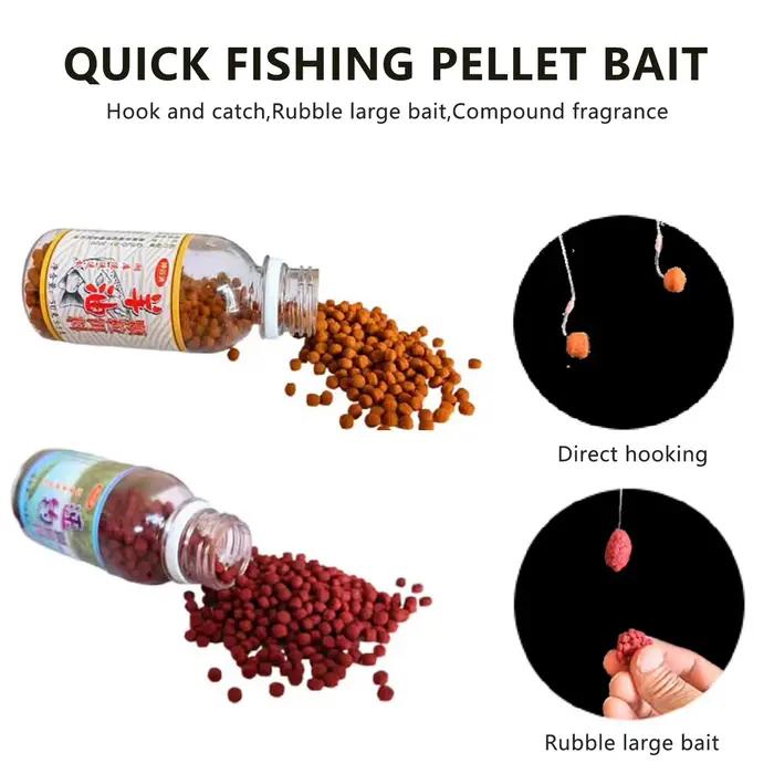 Appât concentré pellets fort attractant portable pour carpe carassin tilapia pêche