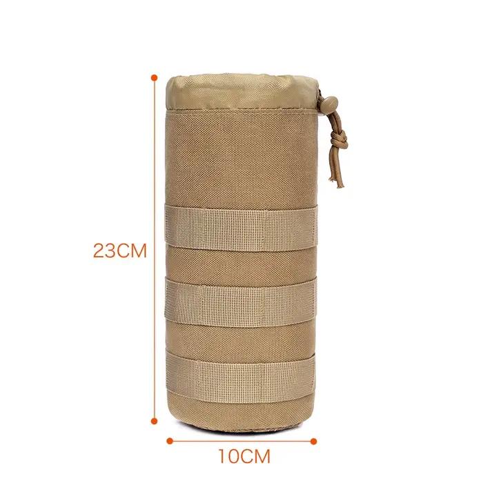 Pochette gourde MOLLE étanche transport camping randonnée pêche cyclisme équipement outdoor