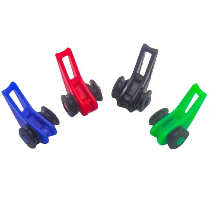 Hameçons porte-esches sécurité keeper 10 pièces avec anneaux caoutchouc pêche leurres