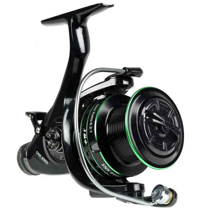 Moulinet JOSBY double frein pour carpe et feeder - conception robuste 3000-6000 idéal pêche sportive