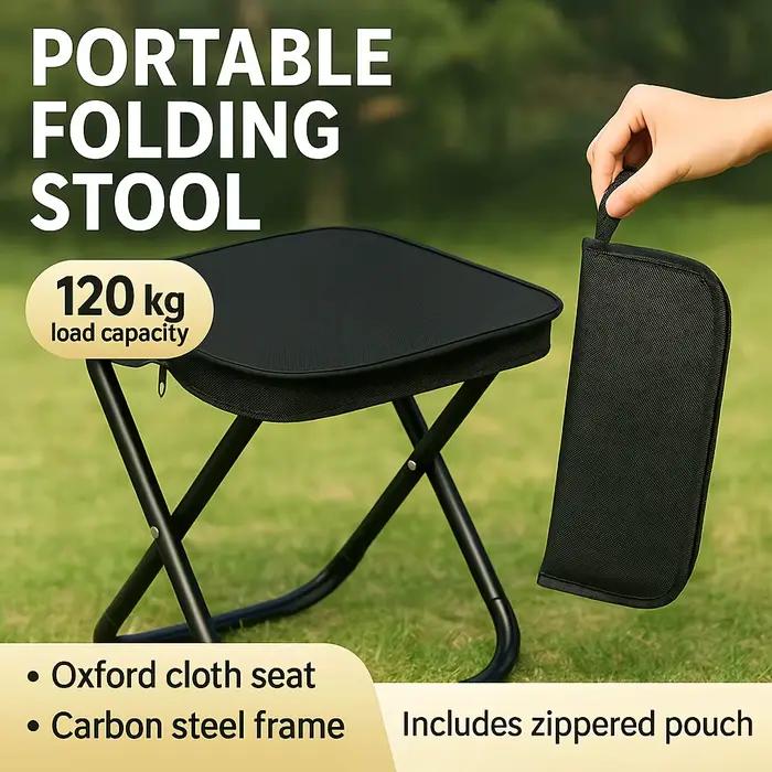 Tabouret de pêche multifonction ultra-léger pliant cadeau idéal pêcheur accessoire pêche portable voyage