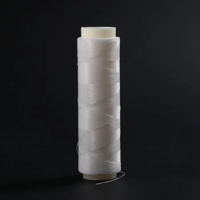 Fil nylon invisible 200M flottant blanc pour pêche légère et appâts naturels discrétion optimale