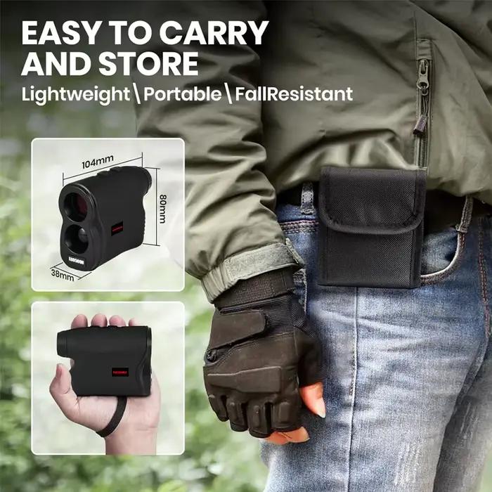Télémètre laser NORM 1500M pour chasse et pêche - Précision extrême en extérieur