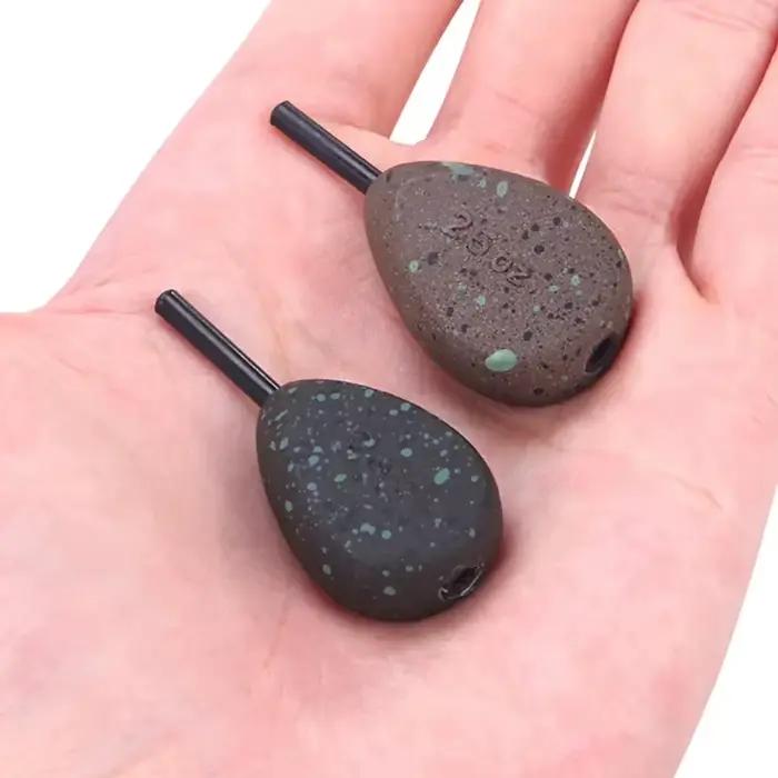 Plombs WEIHE 2-3 oz écologiques - Poids de pêche pour carpe - Accessoires pesca sans impact environnemental