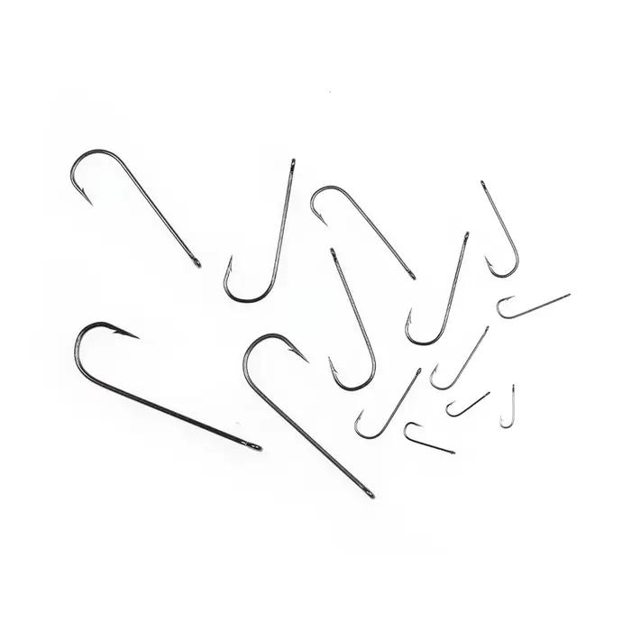 50 hameçons Aberdeen longue tige #16 à 3/0 pour Sabiki Rig et pêche à la mouche