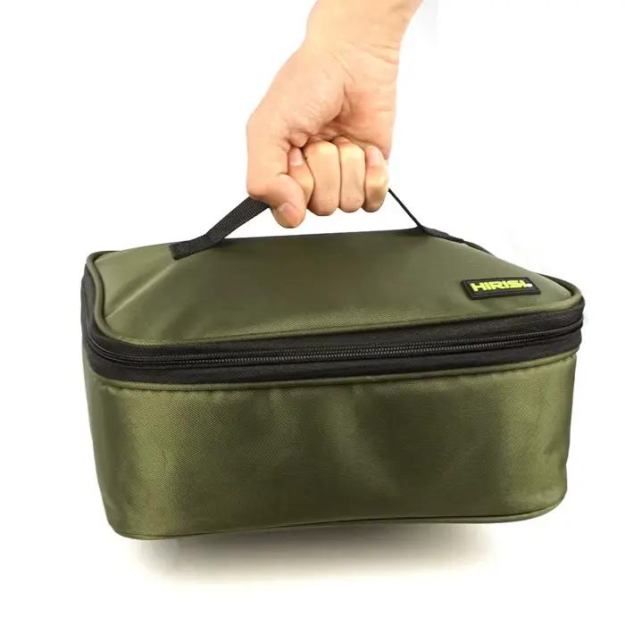 Sac carpe Hirisi grande capacité étanche PVC Oxford avec multiples poches pour moulinets et accessoires