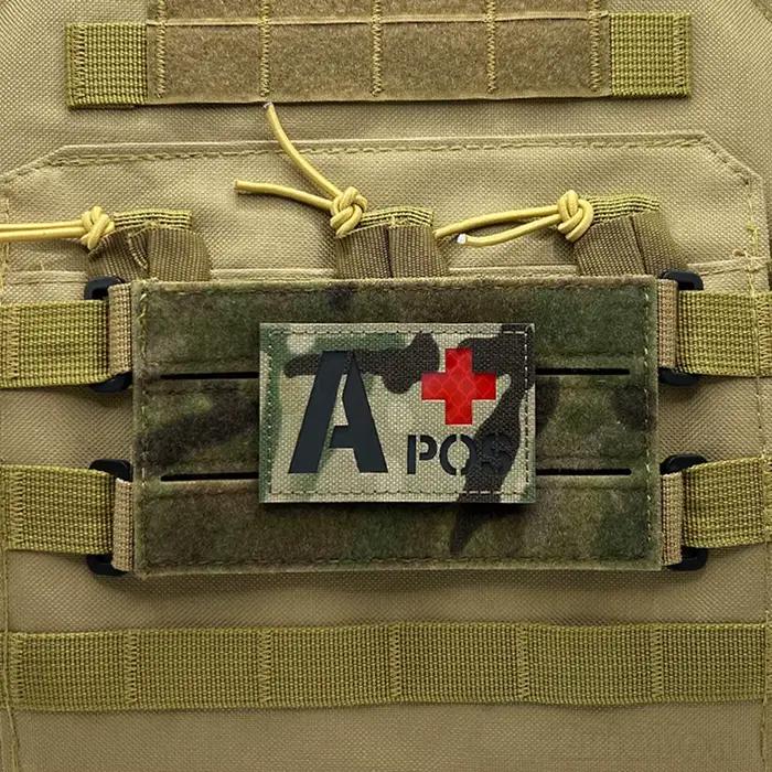 Panneau Molle tactique pour patchs - Support velcro pour gilet et sac de pêche