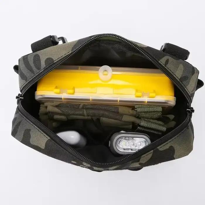 Sac ceinture camouflage pêche leurres utilitaire pour hommes randonnée chasse montagne
