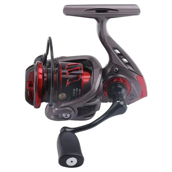 Moulinet spinning innovant résistant à l'eau DEUKIO 4.5kg drag - ratio 5.2:1 pour pêche eau douce