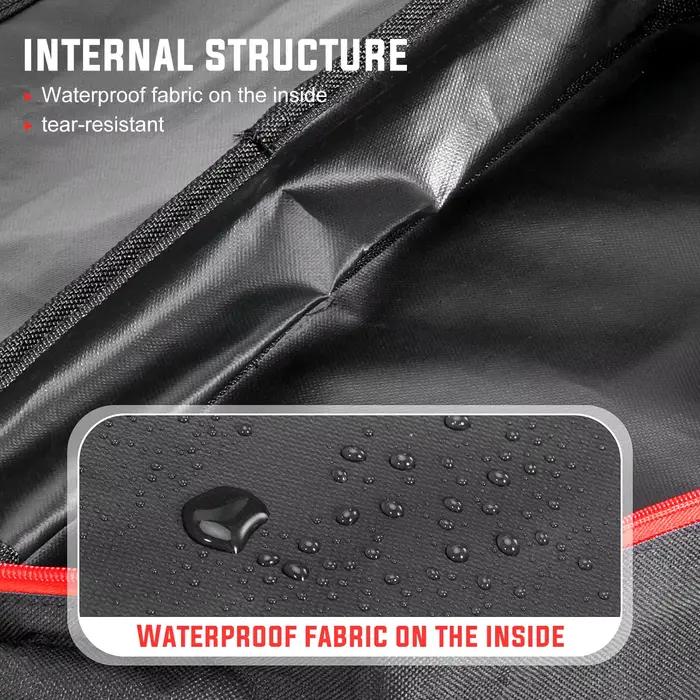 Sac de canne à pêche Sougayilang 46cm/57cm grande capacité 100b étanche oxford pour pêche extérieure
