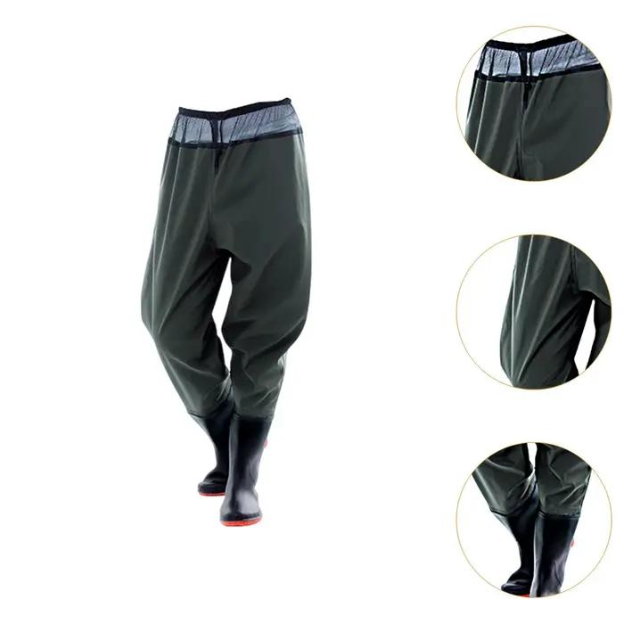 Pantalon de pêche pieds nus pour jardinage, agriculture et activités de plein air étanches